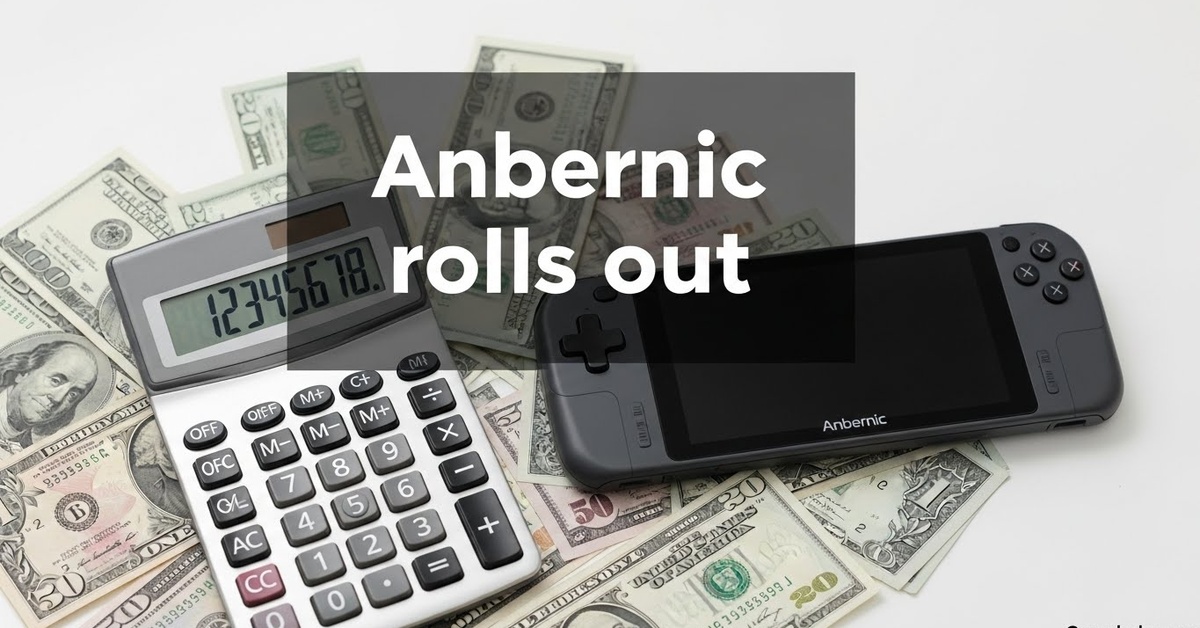 Anbernic rolls out an update to fix the RG DS ahead of shipping